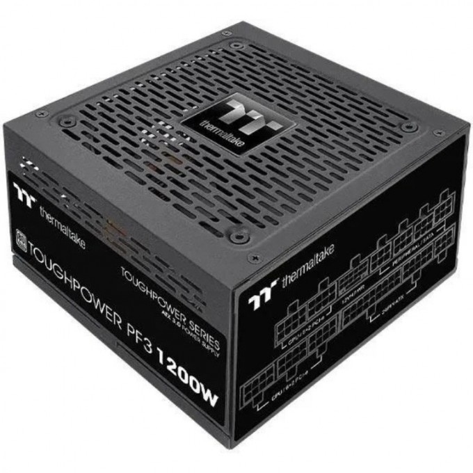 Блок питания THERMALTAKE TOUGHPOWER PF3 PS-TPD-1200FNFAPE-3 1200W/Fully Modular/Non Light/Full Range/Analog/80 Plus Platinum/ PS-TPD-1200FNFAPE-3 1200W/Fully Modular/Non Light/Full Range/Analog/80 Plus Platinum/EU/100% JP CAP/All Flat Cables/Gen 5 PS-TPD-1200FNFAPE-3/TPD-1200AH2FKP