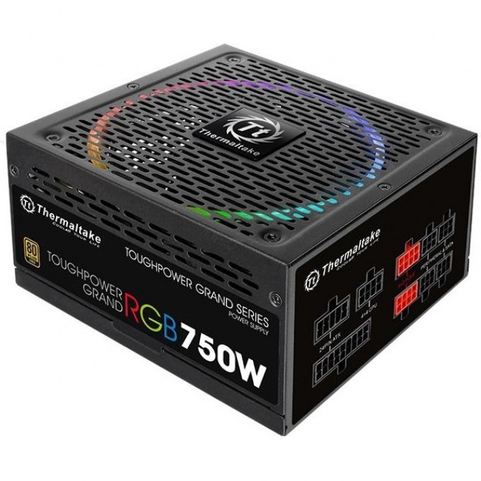 Блок питания THERMALTAKE TOUGHPOWER GRAND RGB 750W GOLD FULL MODULAR PS-TPG-0750FPCGEU-R