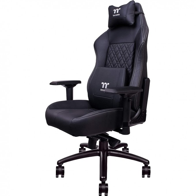 Игровое кресло THERMALTAKE Gaming Chair X Comfort Real Leather GC-XCR-BBLFDL-1