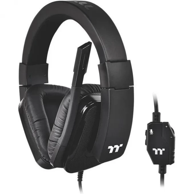 Игровые наушники THERMALTAKE SHOCK XT черный GHT-SHX-ANECBK-35 Игровые наушники THERMALTAKE SHOCK XT черный GHT-SHX-ANECBK-35