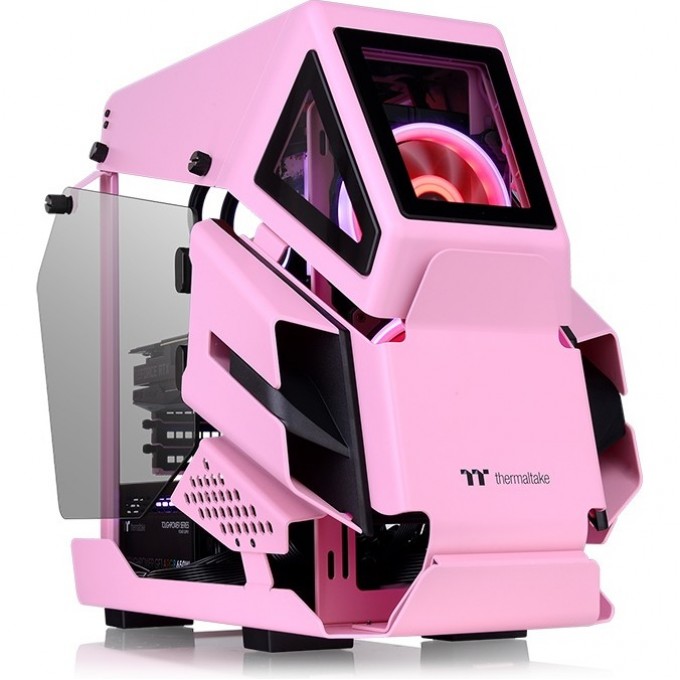 Корпус THERMALTAKE AH T200 PINK MICRO CHASSIS розовый CA-1R4-00SAWN-00