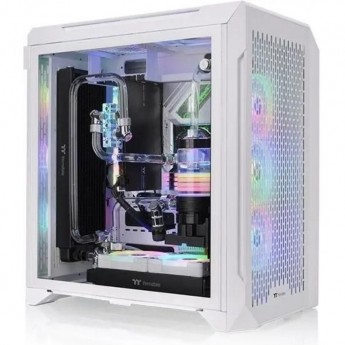 Корпус THERMALTAKE CA-1X7-00F6WN-01 CTE C700 TG ARGB Snow/White/Win/SPCC/Tempered Glass*2/CT140 ARGB Fan*3/Brown Box