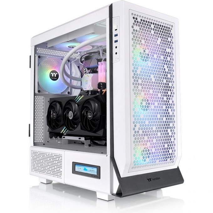 Корпус THERMALTAKE Ceres 500 TG ARGB Snow Mid Tower Chassis CA-1X5-00M6WN-00