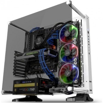 Корпус THERMALTAKE Core P3 Tempered Glass Snow Edition