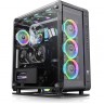 Корпус THERMALTAKE CORE P6 TG без БП ATX 2xUSB2.0 2xUSB3.0 audio bott PSU черный CA-1V2-00M1WN-00