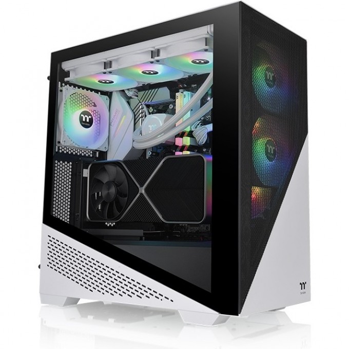 Корпус THERMALTAKE Divider 370 TG Snow ARGB Mid Tower Chassis CA-1S4-00M6WN-00