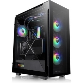 Корпус THERMALTAKE DIVIDER 500 TG без БП ATX 2xUSB3.0 audio bott PSU черный Корпус THERMALTAKE DIVIDER 500 TG без БП ATX 2xUSB3.0 audio bott PSU черный