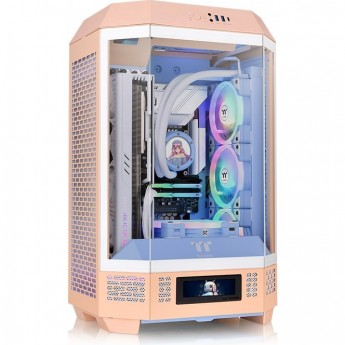 Корпус THERMALTAKE THE TOWER 300 PEACH FUZZ MICRO TOWER CHASSIS