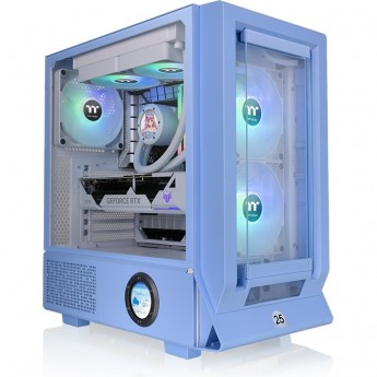 Корпус THERMALTAKE CERES 350 MX HYDRANGEA BLUE MID TOWER CHASSIS