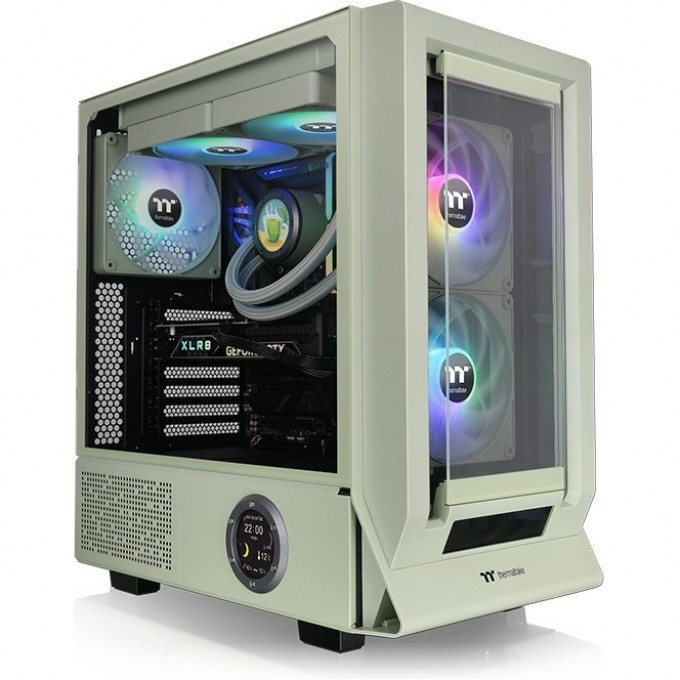 Корпус THERMALTAKE MID TOWER CHASSIS Ceres 350 MX Matcha Green