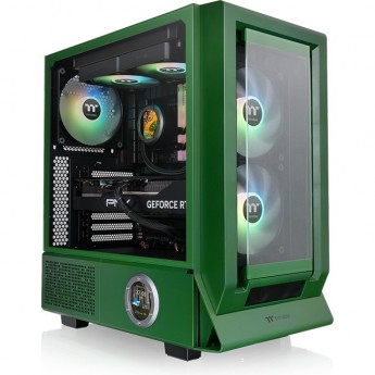 Корпус THERMALTAKE CERES 350 MX RACING GREEN MID TOWER CHASSIS