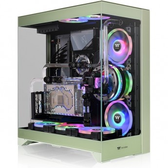 Корпус THERMALTAKE CTE E550 TG MATCHA GREEN MID TOWER CHASSIS