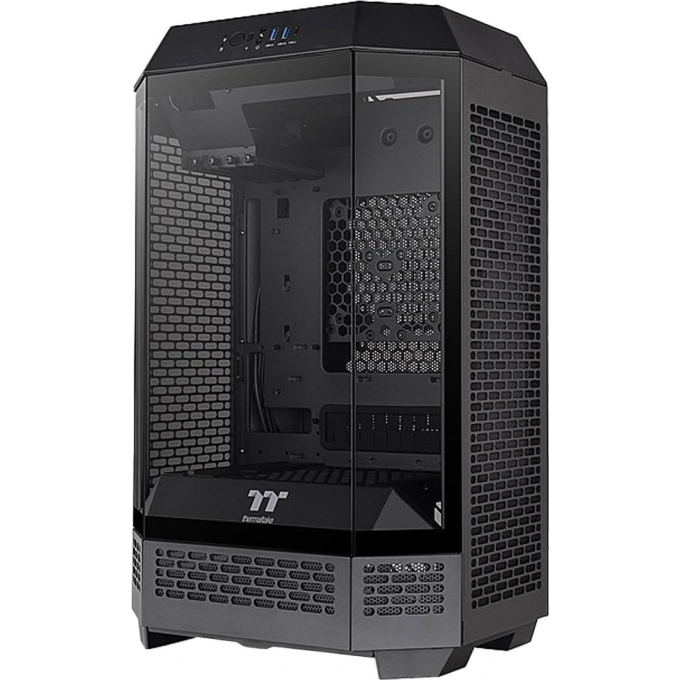 Корпус THERMALTAKE THE TOWER 300 BLACK [] черный CA-1Y4-00S1WN-00