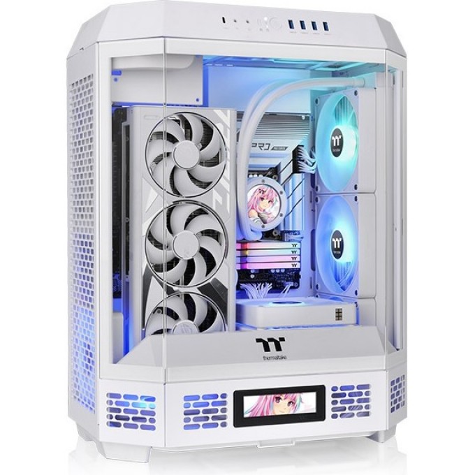 Корпус THERMALTAKE THE TOWER 600 SNOW MID TOWER CHASSIS The Tower 600 Snow White