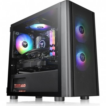 Корпус THERMALTAKE V150 Tempered Glass ARGB Breeze Micro Chassis