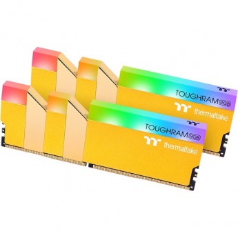 Оперативная память THERMALTAKE TOUGHRAM RGB Memory DDR4 3600MHz 16GB (8GB x2)-Metallic Gold