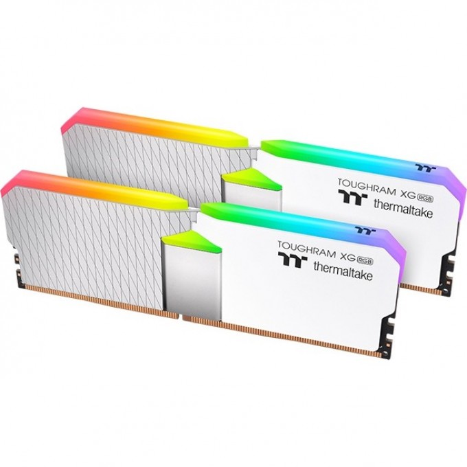 Оперативная память THERMALTAKE TOUGHRAM XG RGB Memory DDR4 4000MHz 32GB Kit (16G x2)-White RG06D416GX2-4000C19B