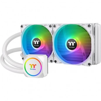 Система жидкостного охлаждения THERMALTAKE TH240 ARGB Sync Snow Edition AIO Liquid Cooler