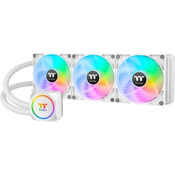 Система жидкостного охлаждения THERMALTAKE TH420 ARGB Sync All-In-One Liquid Cooler - Snow Edition CL-W369-PL14SW-A