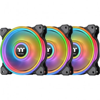 Вентилятор THERMALTAKE Riing Quad 12 RGB Radiator Fan TT Premium Edition 3 Fan Pack (Controller included)