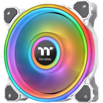 Вентилятор THERMALTAKE Riing Quad 14 RGB Radiator Fan TT Premium Edition Single Fan Pack - White Вентилятор THERMALTAKE Riing Quad 14 RGB Radiator Fan TT Premium Edition Single Fan Pack - White